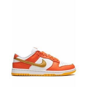 Nike Dunk Low "Golden Orange" Sneakers – University Gold/Orange/White Size 8.5